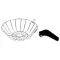 Basket,Wire, 7-5/8", Non-Nsf for Bunn Part# 01029.0000
