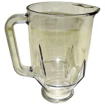 Containerw/ Lid, 48 Oz,Plst for Waring/Qualheim Part# 17774