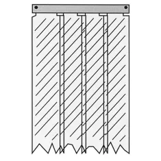Strip Curtain for Kason Part# 01SA6064284