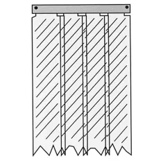 Strip Curtain for Kason Part# 01SA6063884