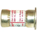 All Points 38-1058 1 9/16" x 11/16" 40 Amp Very Fast Acting T-Tron Space Saver Fuse - 600V