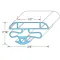 Insulation, Jacket Evap L400A for Follett Part# PI502740