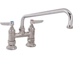 Faucet,4"Deck, 10"Spt,Leadfree for T&s Part# 0226