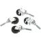 Caster Set (4) for Henny Penny Part# 03007