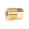 Plug Brass 1/8 N.P.T.  for Jackson Part# 04730-209-07-37