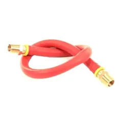 Hose 1/2 Id X 24 Lg Red  for Jackson Part# 05700-004-19-89