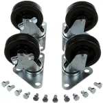W/ Plate Caster Set  for Blodgett Part# BL5779