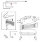 Rod,Guide , Right,Tomato Pro for Vollrath/Idea-Medalie Part# 0666R