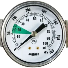 Gauge, Pressure for Jackson Part# 66800118642