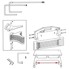 Platform Screw  Tp  for Vollrath/Idea-Medalie Part# VOL0676