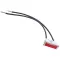 Signal Light 3/8" X 1-5/16" Red for Cres Cor Part# CRE0766046