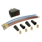 Switch Kit - Amber Light , 20A, 120V for Cres Cor Part# 0808-113K