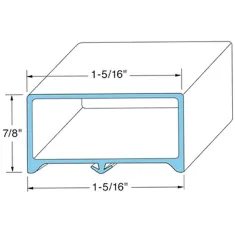 Gasket, Door for Crescor Part# 0861-256