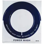 Decal - Temp Gauge  for Stero Part# 0A-691456