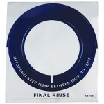 Decal - Temp Gauge for Stero Part# 0A-691460