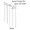 Kason® 38X84 Stripcurtn Cleat Mount, 8 Strips for Kason Part# 100402LA-6063884