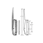 Kason- 10171C00004- 0171 Locking Magnetic Chrome Latch