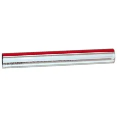 Tube, Glass-Red & Whitestripe for Cleveland Part# 101900