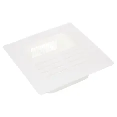 8X8 Floor Strainer White  for AllPoints Part# 1021190