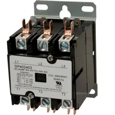 Contactor(3 Pole,40 Amp,240V) for Jackson/Dalton Dishwasher Part# 1230