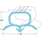 Door Gasket for Silver King Part# 10310-12