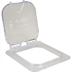 Lid (Ez Access, Sixth, Clear) for Carlisle Foodservice Products Part# 10318Z