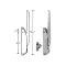 Latch (W/Strike/Lk) for Kason Part# 10538C00004