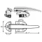 Kason® - 10930C00004 Latch W/Strike for Kason Part# 10930C00008