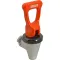 Faucet (Assy, Orange Handle) for Fetco Part# 1102-00098-00