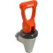 Faucet (Assy, Orange Handle) for Fetco Part# 1102.00098.00
