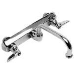 Faucet 8" Ctr Wall 12" Noz for T&S Brass Part# 1128M