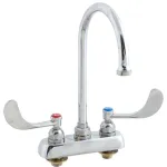 Faucet, 4"Dk, Gsnk,Wrstbld Handle for T&s Part# 1141-04
