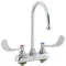 Faucet, 4"Dk, Gsnk,Wrstbld Handle for T&s Part# 1141-04