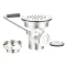 Waste Drain - 3-1/2" Sink Opening, Twist For Duke Part# 214659