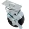 Caster,Plate3"Od,W/Brake ,Blk for AllPoints Part# 1201020