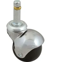 Caster , 2"Ball,7/16" Stem,Blk for AllPoints Part# 1201161