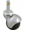 Caster , 2"Ball,7/16" Stem,Blk for AllPoints Part# 1201161