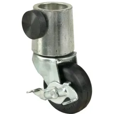 Caster Boot , 2",F/1"Od,W/ Brk for AllPoints Part# 1201177