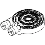 2103 Imperial - 3 Ring Burner Assembly for Range