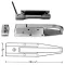 Latch (W/Fl Strike/Ir) for AllPoints Part# 1221129