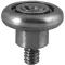 Roller,Convex , 1/4-20,15/16"Od for AllPoints Part# 1231268