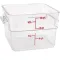 Container Sq Clear 12Qt  for Cambro Part# 12SFSCW135