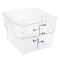 Container Clear 12qt for Cambro Part# 12SFSCW