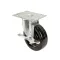 Caster,Plate (5"Od,Swvl,W/Brk) for Kason Part# 6C555002PHNTLB