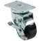 Caster W/Brk Plate 3"  for AllPoints Part# 135101