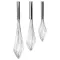 Whip,Conical Hand , 3 Pack for AllPoints Part# 1371046