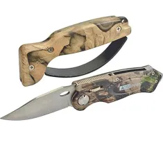 Sharpener & Sport Knife Combo Camouflage for AllPoints Part# 1371455