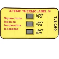 Label,Temperature , 160/170/180 for AllPoints Part# 1381242
