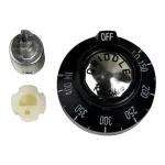 Kn240 Black Plastic Knob Low-150-400-Hi