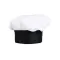Chef Hat White/Black for AllPoints Part# 1460BKWH